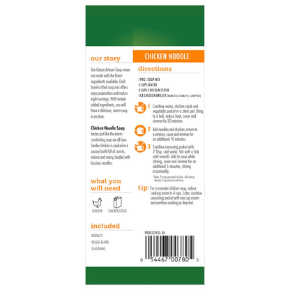 Canterbury Naturals Artisan Soup Mix, Chicken Noodle Soup Mix, Non-GMO, Makes 8 Servings, 6.5-Ounce Bag (Pack of 1)