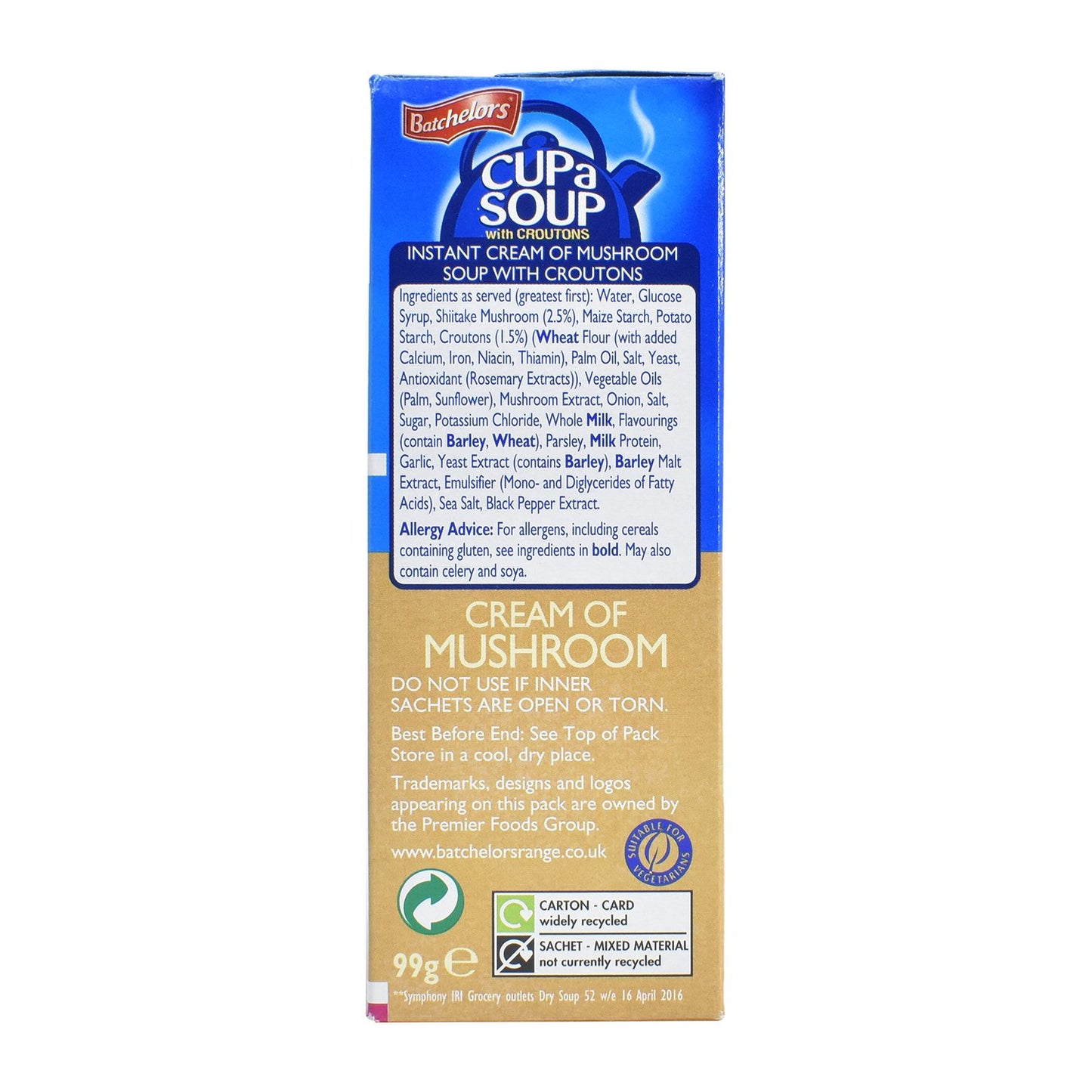 Batchelors Cup a Soup - Mushroom