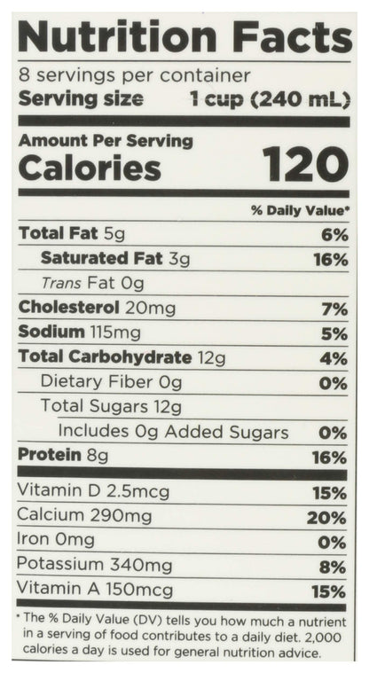 MAPLE HILL CREAMERY Organic 2% Reduced Fat Milk, 64 FZ