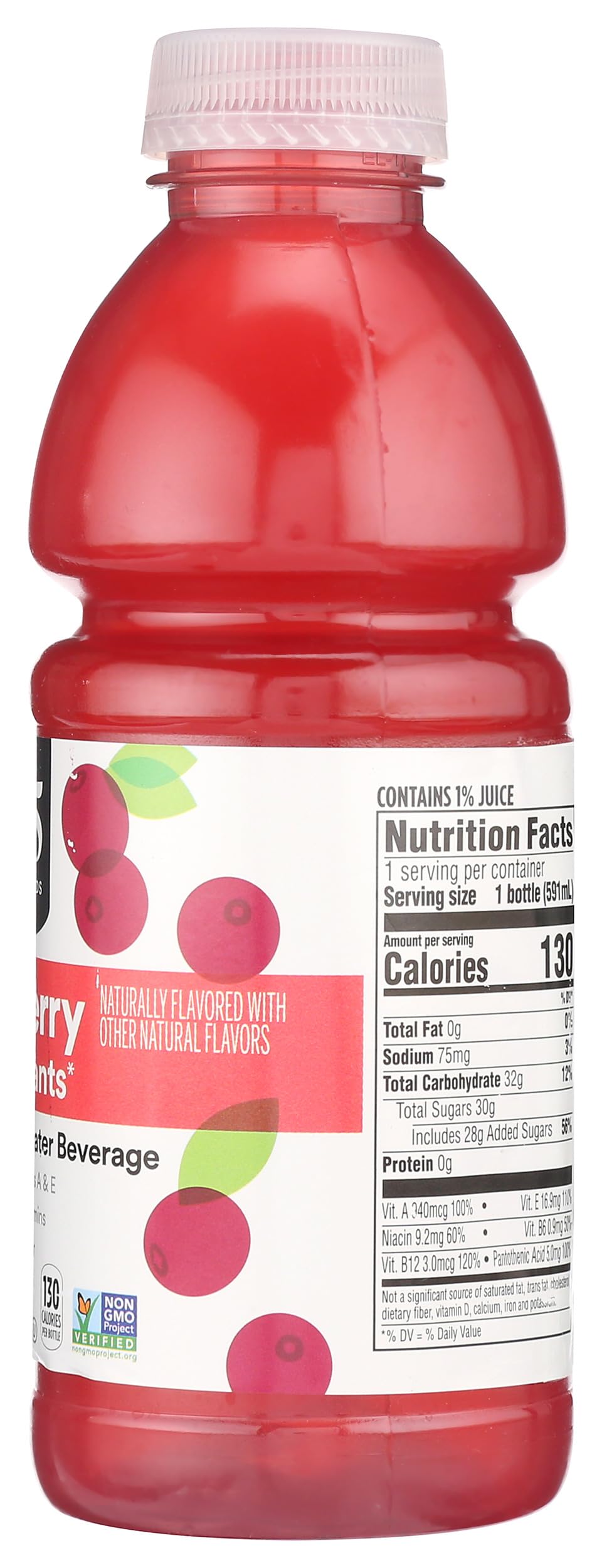365 by Whole Foods Market, Nutrient Enhanced Water, Cranberry + Antioxidants, 20 Fl Oz