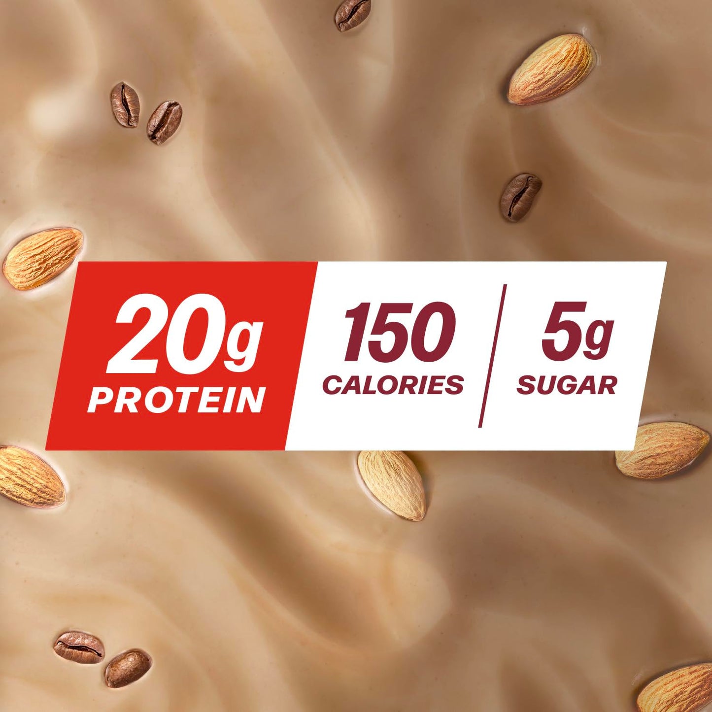 Premier Protein Non-Dairy Plant Based Almondmilk Protein Shake, Coffee with Caffeine for Energy – 20g Protein, 5g Sugar, 11.5 Fl oz (12 Pack)