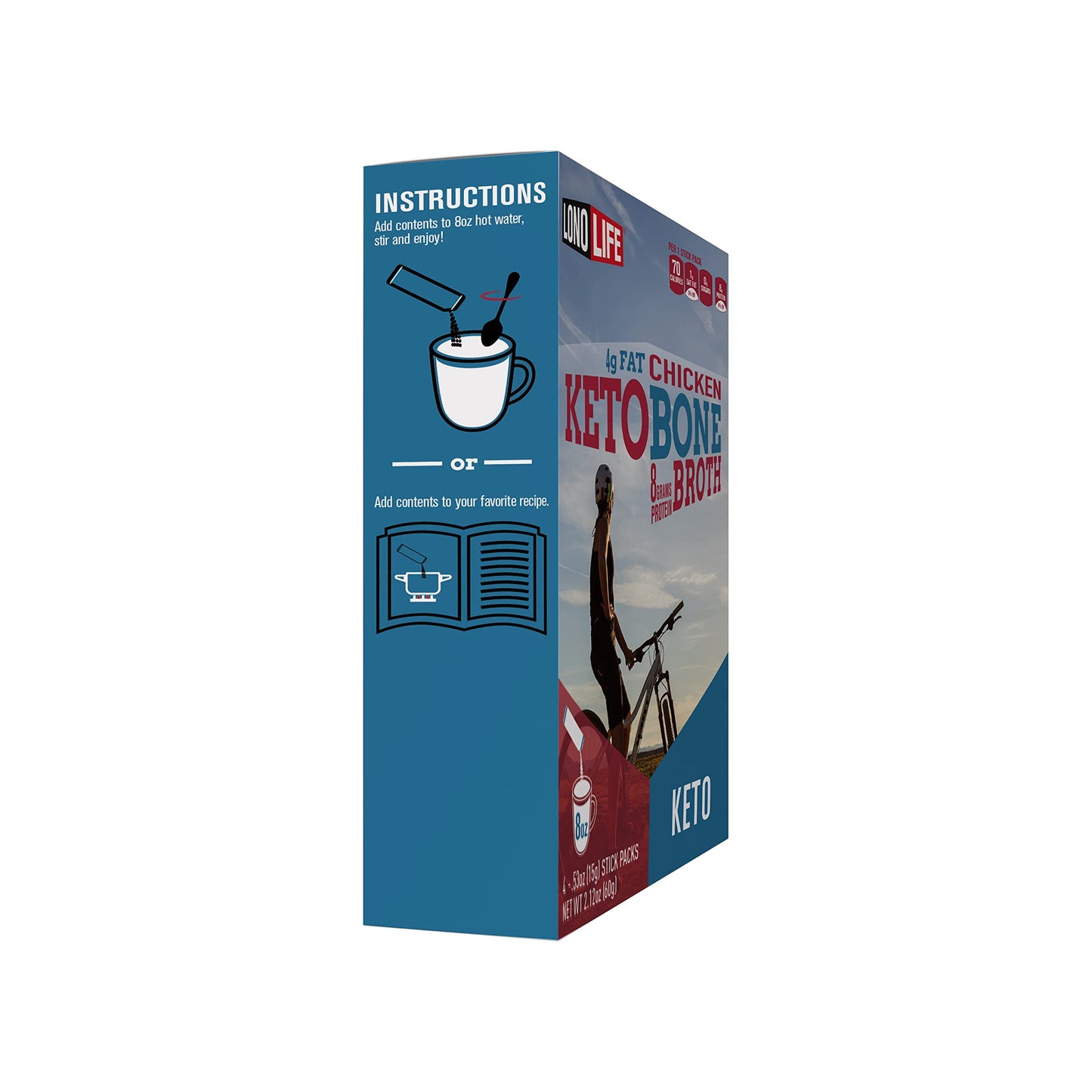 LonoLife Save on Select Chicken Flavored Bone Broth Protein Powders