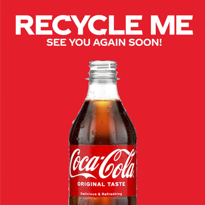 Coca-Cola Soda Soft Drink Bottles, 16.9 fl oz, 6 Pack