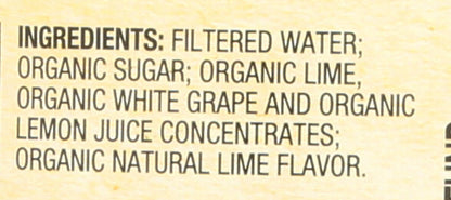 Santa Cruz Organic Limeade Juice, 32 fl oz (Pack of 1)