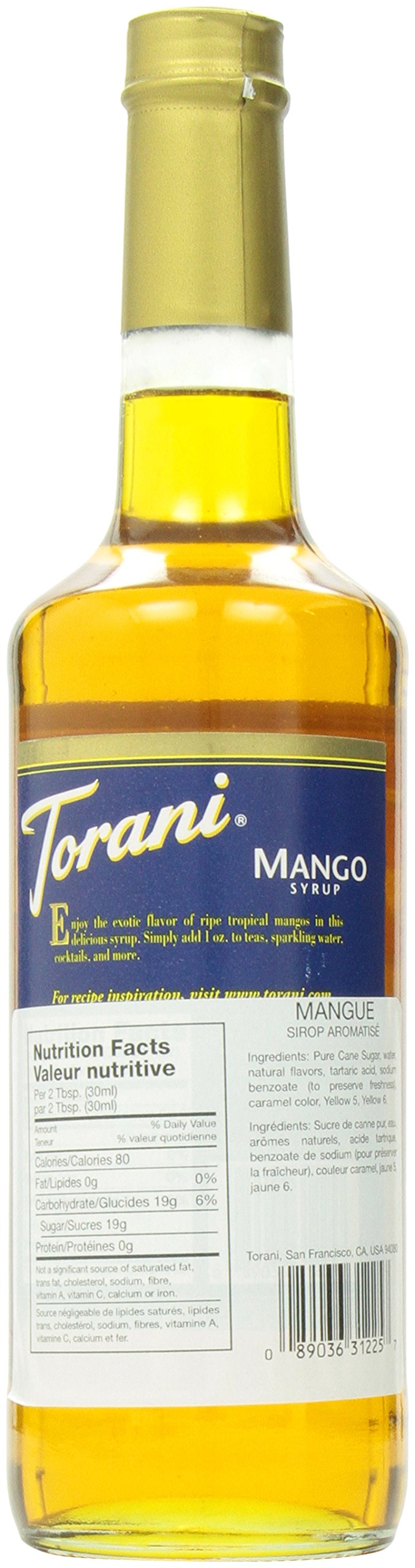 R. Torre & Company Mango Drink Syrup, 750mL (03-0095) Category: Drink Syrups