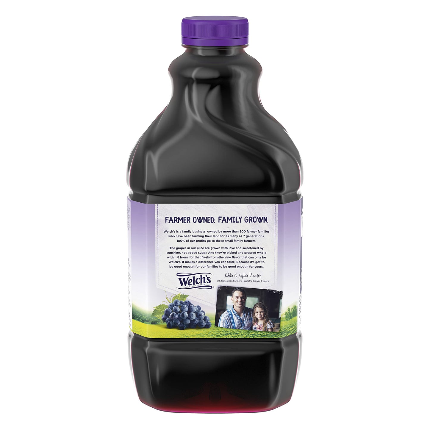 Welch's 100% Concord Grape Juice, No Sugar Added, 64 oz