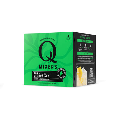 Q Mixers, Ginger Ale, 7.5 Fl Oz, 12 Pack