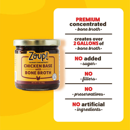 Zoup! Chicken Bone Broth Culinary Concentrate, 1 Pack, 7 Oz