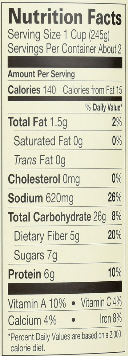 Amy's Organic Black Bean Vegetable Soup, 14.5 Ounce