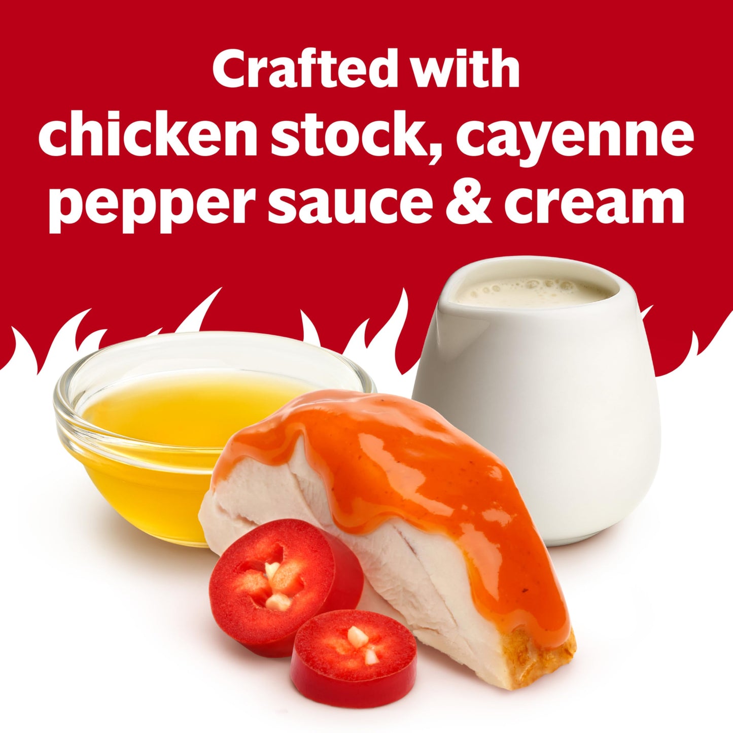 Campbell's Condensed Spicy Buffalo-Style Cream of Chicken Soup, 10.5 oz Can