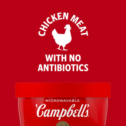 Campbell's Healthy Request Chicken Noodle Soup, 15.3 Oz Microwavable Bowl
