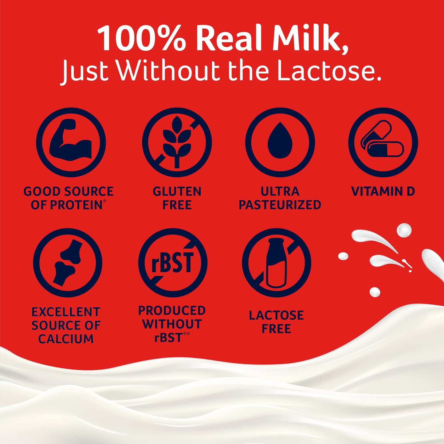 Lactaid Whole Milk, 96 fl oz
