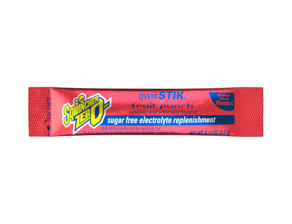 Sqwincher Sqweeze Electrolyte Freezer Pops, Zero Sugar, Assorted Flavors, 5 bags of 10, (50 Total Freezer Pops) and Sqwincher Zero Qwik Stik Sugar Free, Fruit Punch, .11 0z (Pack of 50)