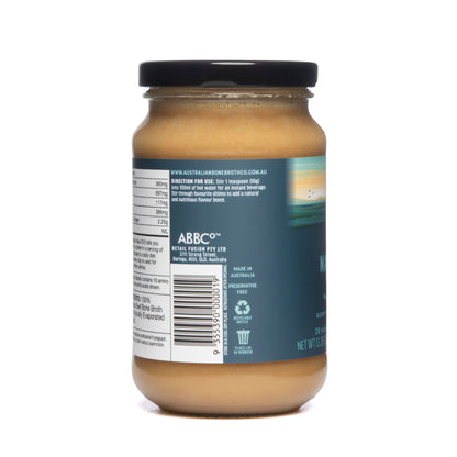 ABBCo Natural Beef Bone Broth Concentrate 13.26 Floz - Made in Australia from Australian Beef Bones, Savoury Cooking Broth Base, Refrigerate After Opening