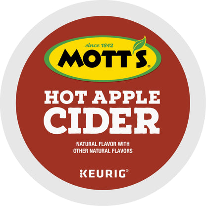 Keurig Mott's Hot Apple Cider, 60 Count (6 Packs of 10)