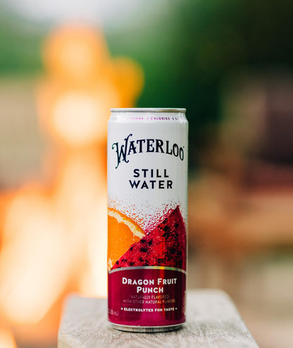 Waterloo Still Water, Dragon Fruit Punch Naturally Flavored Purified Water | 12 Fl Oz Cans (Pack of 12) – Zero Calories and Zero Sugar or Sweeteners