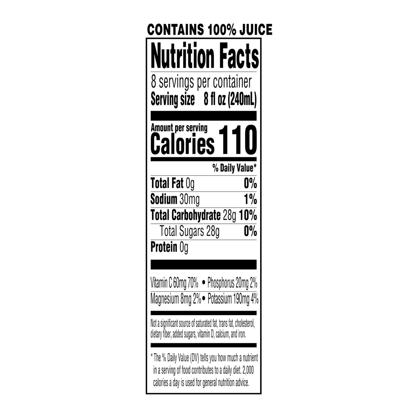 Amazon Grocery, Cranberry Juice Blend, 64 Fl Oz (Previously Amazon Fresh, Packaging May Vary)