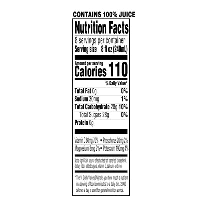 Amazon Grocery, Cranberry Juice Blend, 64 Fl Oz (Previously Amazon Fresh, Packaging May Vary)