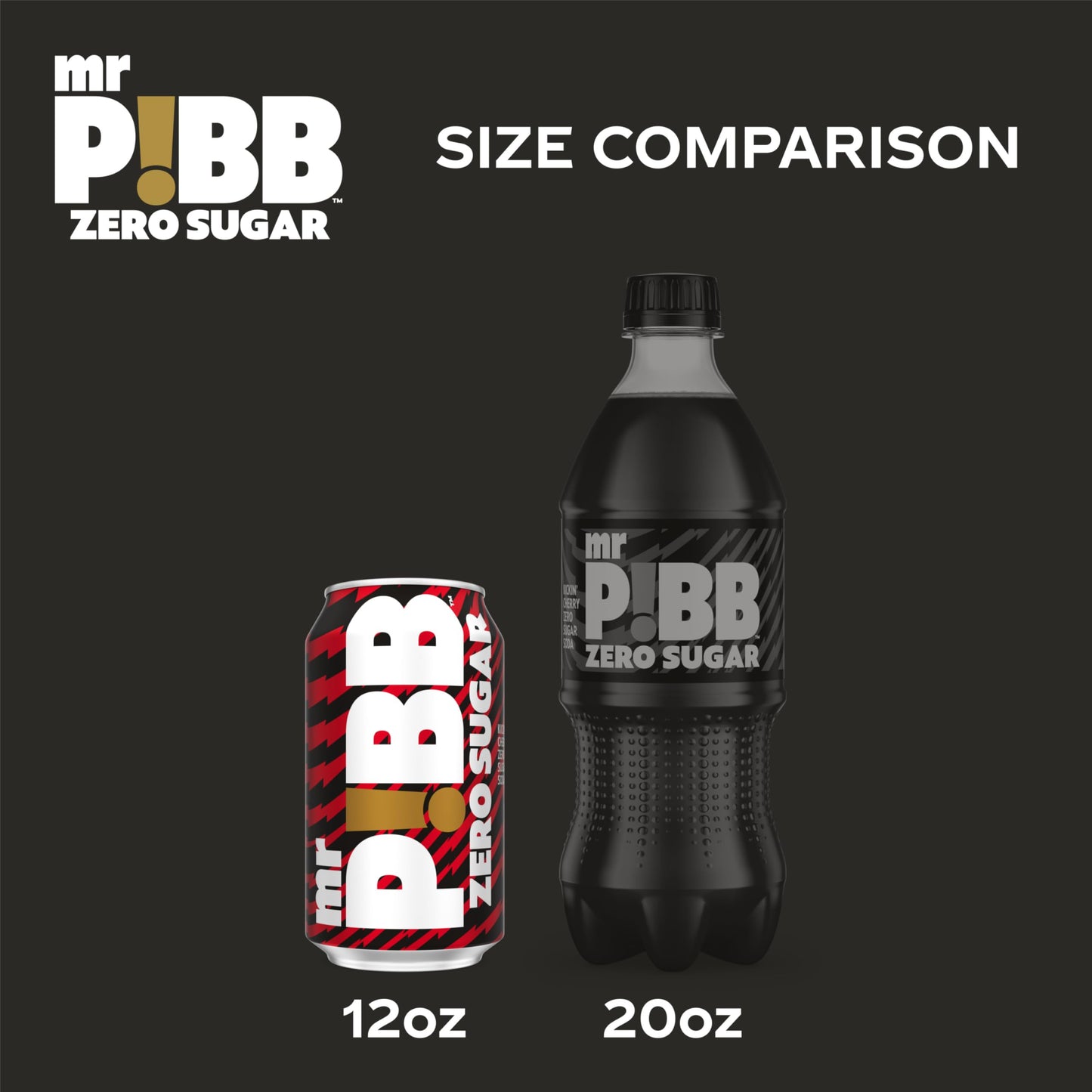 Mr Pibb Zero Sugar 12oz 12pk