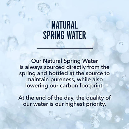 Pulse+ Alkaline Water - Naturally Filtered Spring Water in 1 Liter PET Plastic Bottles, Recyclable and BPA-Free - Case of 24