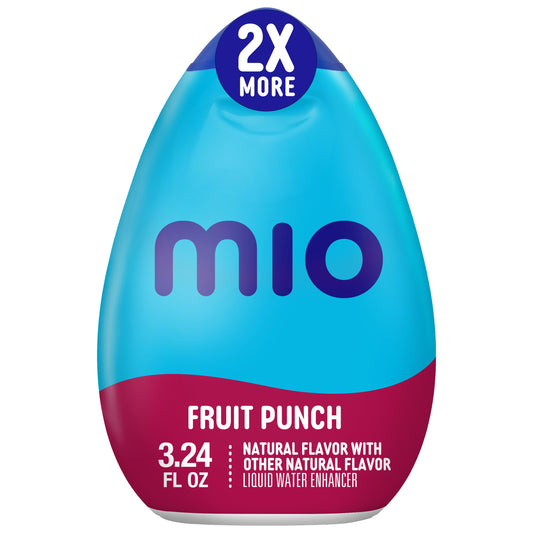 mio Fruit Punch Flavored with other natural flavor Liquid Water Enhancer, 3.24 fl oz Bottle