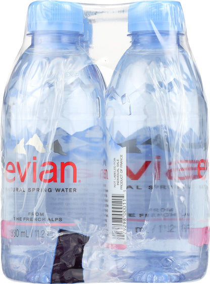 Evian, Water, 6 ct, 11.2 oz each (Pack of 4)