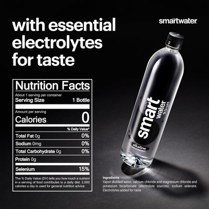 20oz Smartwater Alkaline with Antioxidant