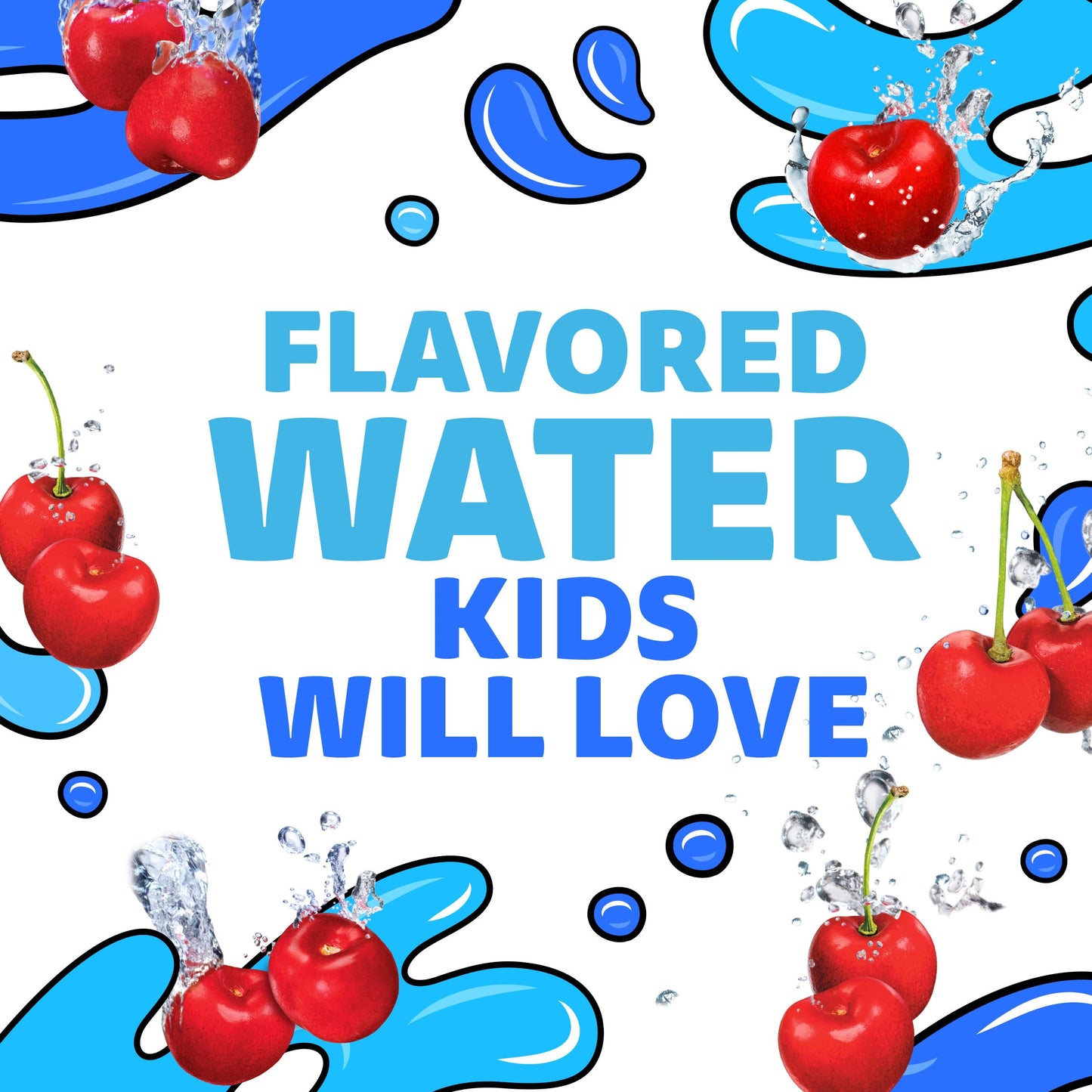 Capri Sun Roarin' Waters Wild Cherry Flavored with other natural flavor Water Beverage, 40 ct Pack, 4 Boxes of 10 Drink Pouches