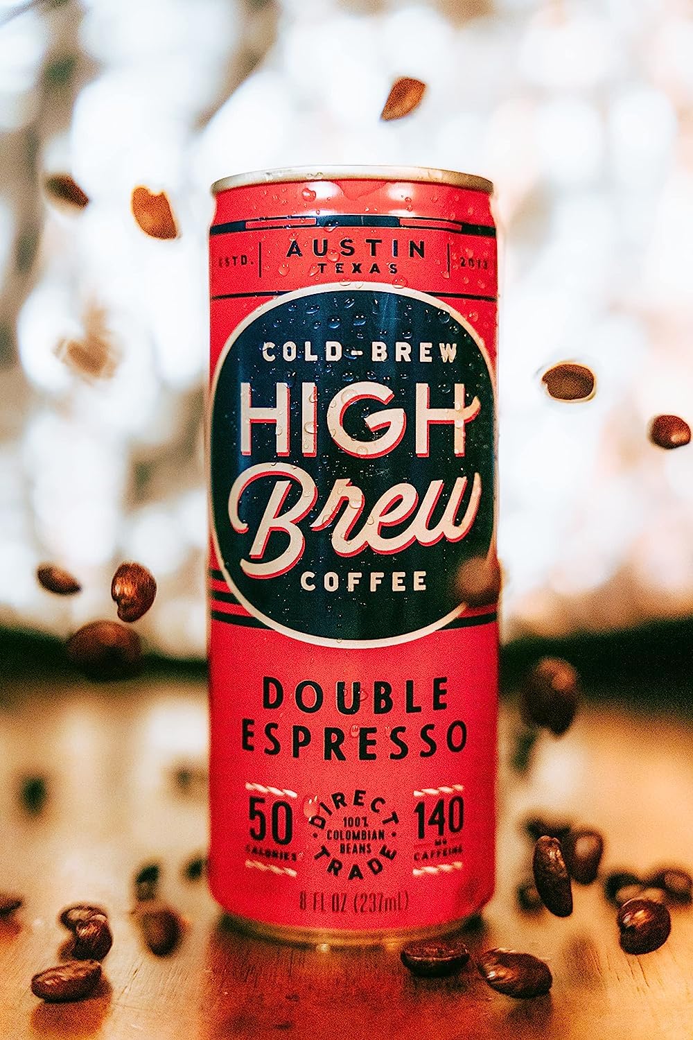 High Brew Coffee, Cold Brew, Double Espresso/Mexican Vanilla, Red & Blue Variety Pack, 8 Fl Oz Can (Pack of 24)
