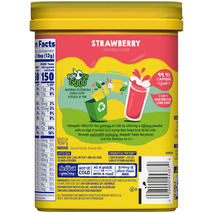 NESQUIK Strawberry Powder 6x9.38oz Canisters