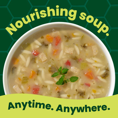 Pacific Foods Organic Greek-Style Chicken Orzo Soup With Lemon and Herb, 16.1 oz Can