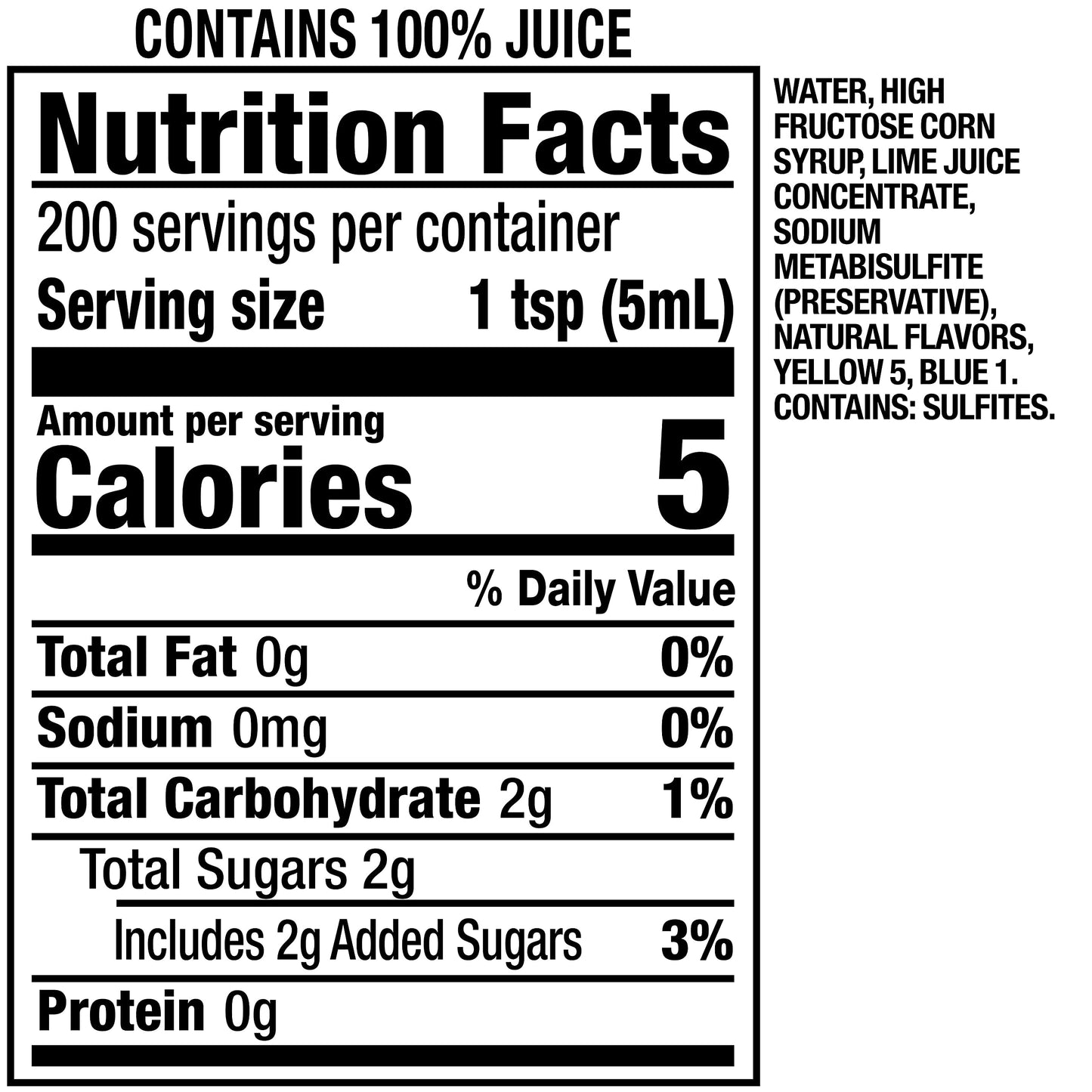 Rose's Sweetened Lime Juice, 1 L bottle (Pack of 12), Made with Real Lime Juice, Mixer to Add to Cocktails and Non-Alchoholic Drinks, Trusted by Bartenders