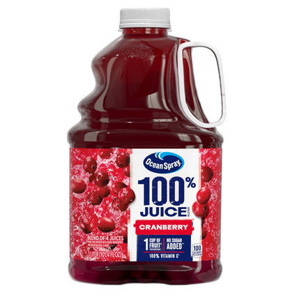 Ocean Spray® 100% Juice Cranberry Juice Blend, 101.4 Fl Oz Bottle