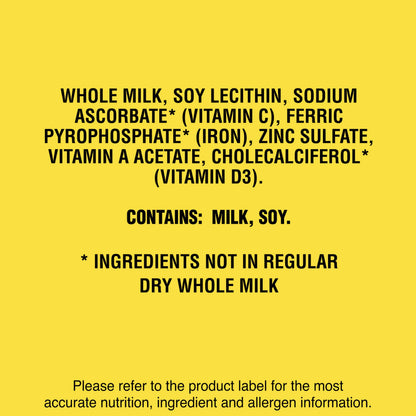 NIDO Fortificada Powdered Drink Mix - Dry Whole Milk Powder with Vitamins and Minerals Canister