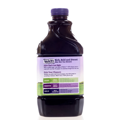 Welch's 100% Concord Grape Juice, No Sugar Added, 64 oz