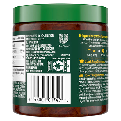 Knorr Premium Flavor Base Vegetable Versatile & Easy to Use 11 OZ