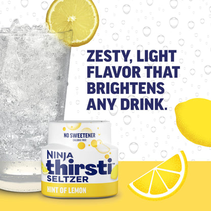 Ninja Thirsti Flavored Water Drops, Berry Lemon Variety Pack, Refreshing Fruit Flavors, Zero Calories, Zero Sugar, Makes 17-20 12oz drinks, 3 Pack, WCFV1