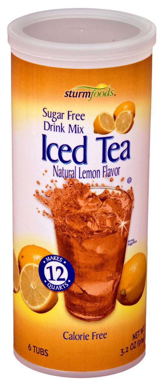Sturm's Village Farm Drink Mix Iced Tea, 24-Ounce Boxes (Pack of 12)