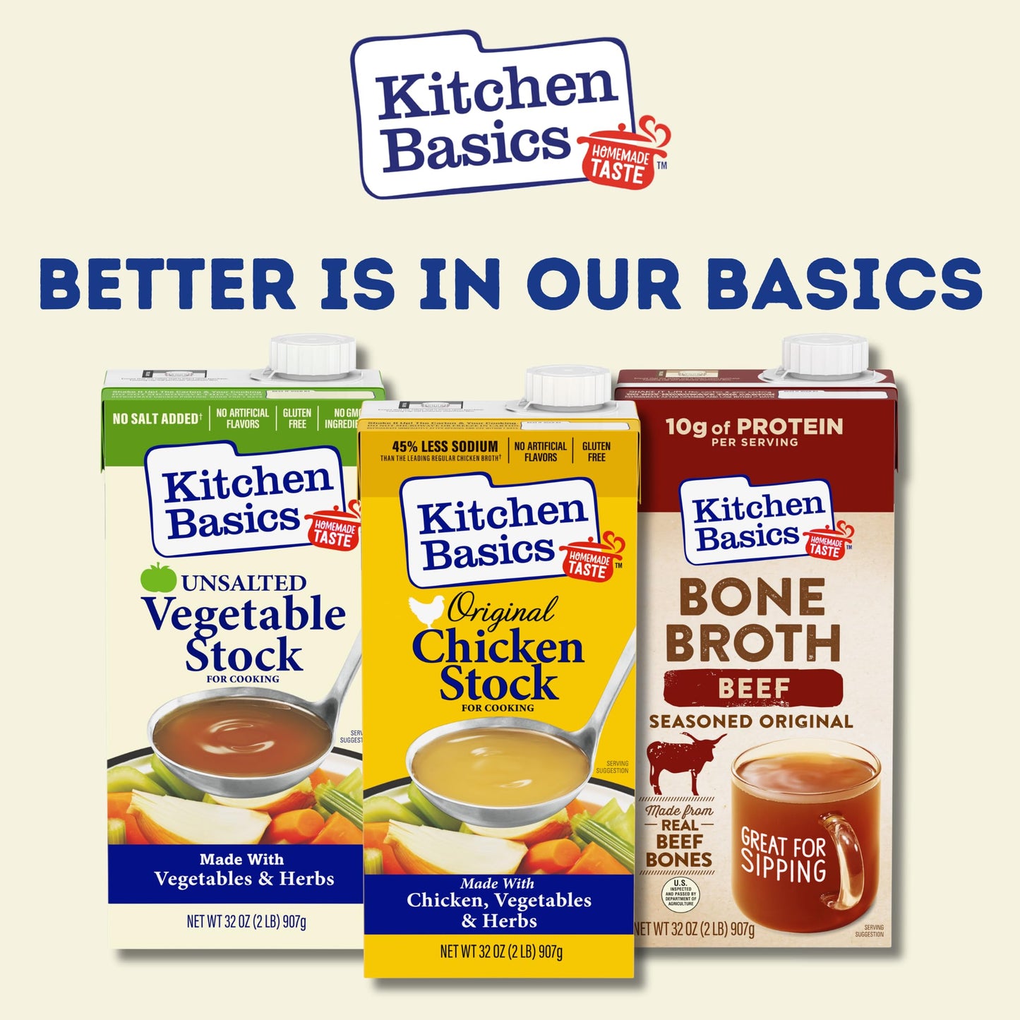 Kitchen Basics Turkey Stock - 32 oz Carton, The Perfect Base for Your Savory Kitchen Recipes and Stocking Up