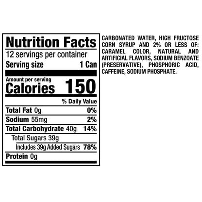 DR PEPPER - & CRÈME SODA, 12 OZ, 12 PK