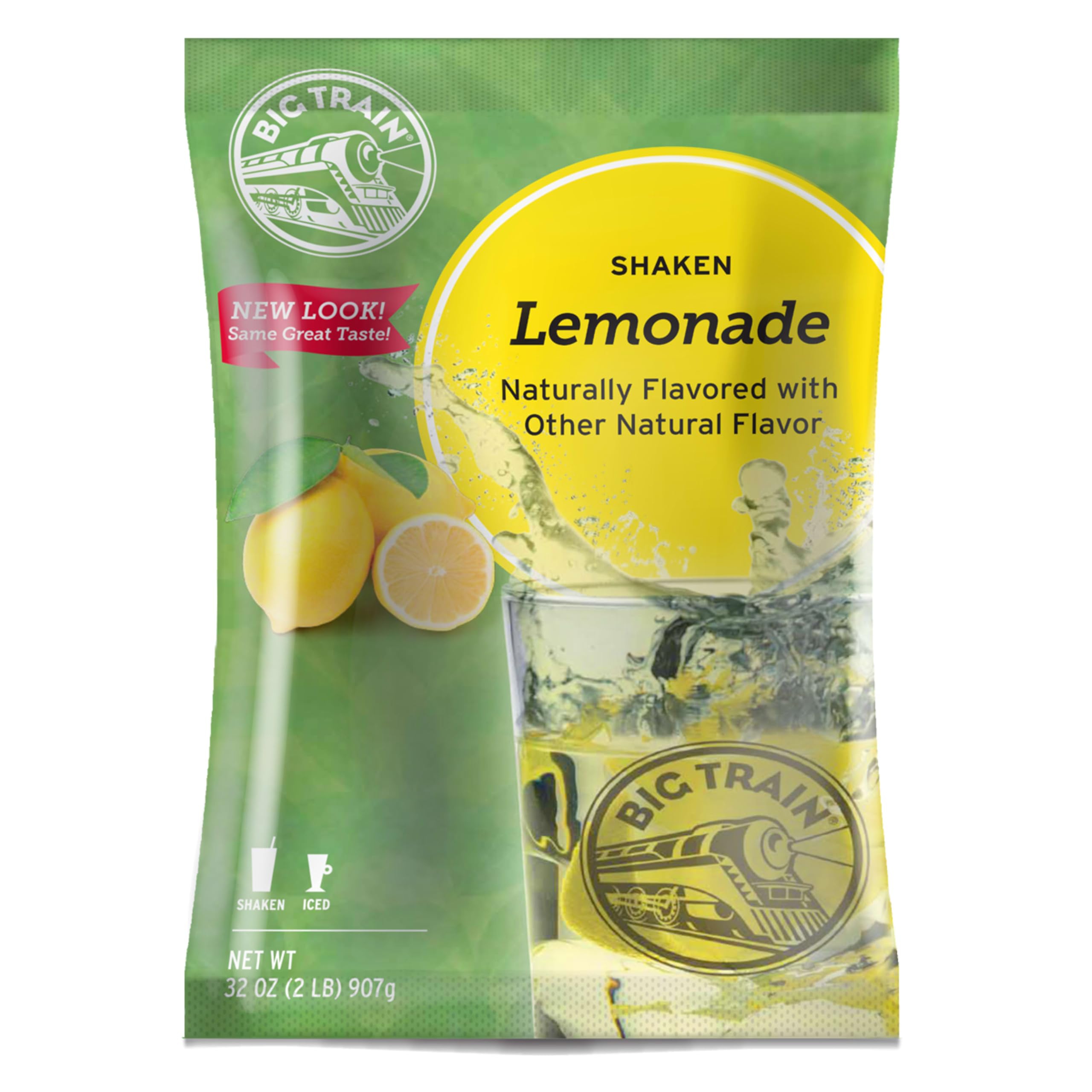 Big Train Shaken Lemonade Beverage Mix, 2 Pound (Pack of 1) – Lords of ...