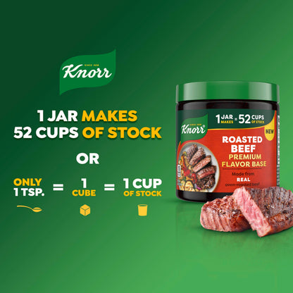 Knorr Premium Flavor Base Roasted Beef Versatile & Easy to Use 11oz
