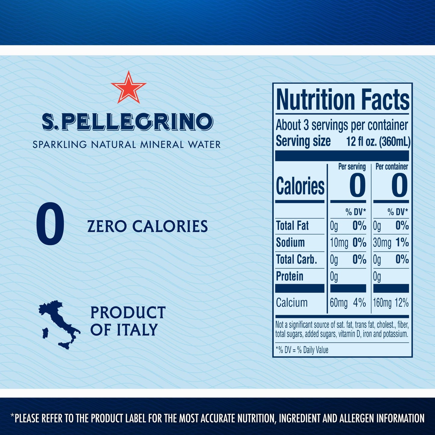 SAN PELLEGRINO NATURAL SPRK MINERAL WATER PLASTIC BOTTLE 1 CT 33.8 Fl Oz (Pack of 1)