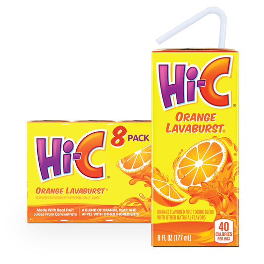 HI-C Orange Lavaburst 6oz 8pk