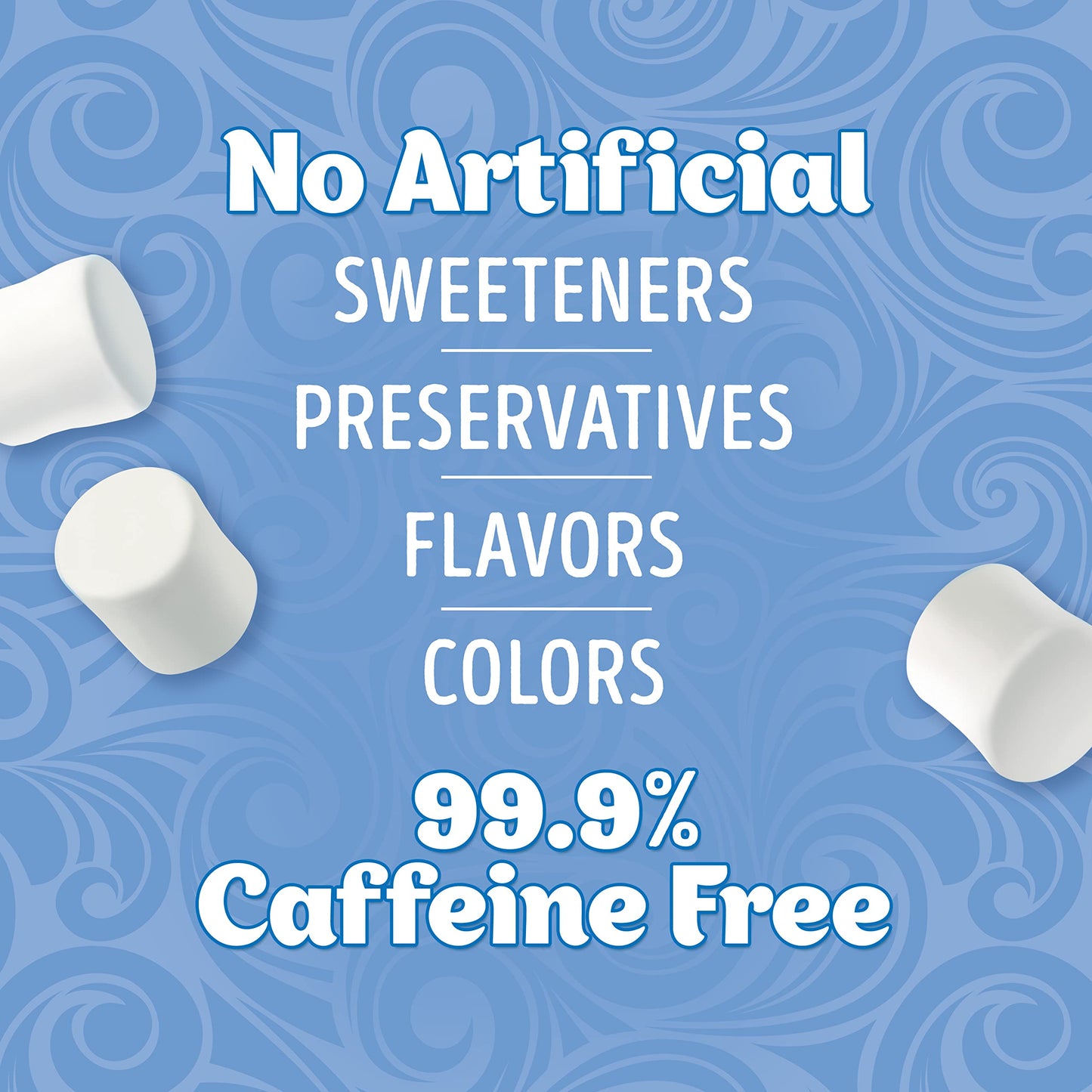 Swiss Miss Hot Cocoa Drink Mix, Milk Chocolate with Marshmallows, Hot Cocoa Bar Supplies, 21.59 oz. Canister