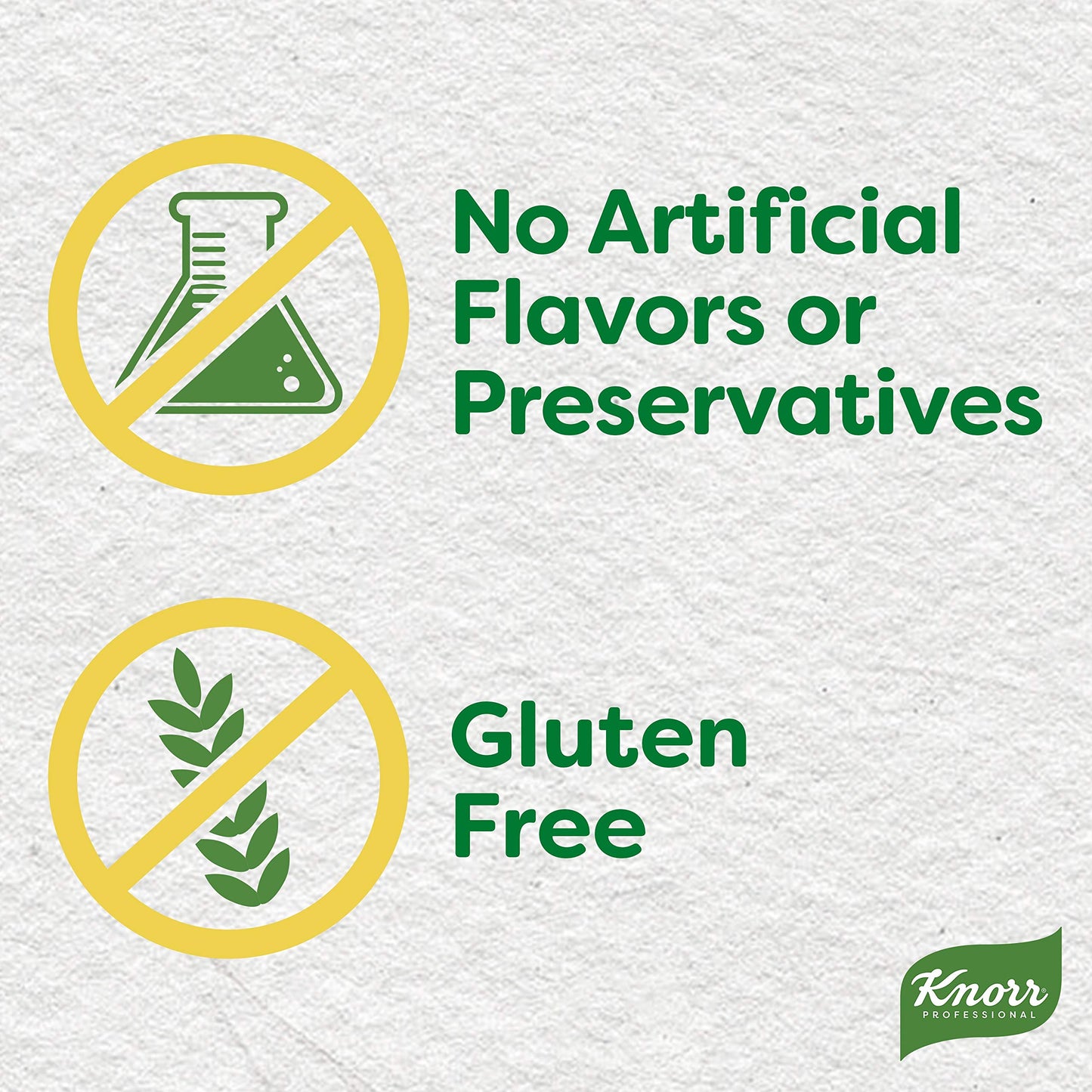 Knorr Professional Ultimate Vegetable Liquid Concentrated Base Scratch Like Flavor Aromatic Stock Base, Gluten Free, No Artificial Flavors, Colors, Preservatives, No Added MSG, 32 oz, Pack of 4