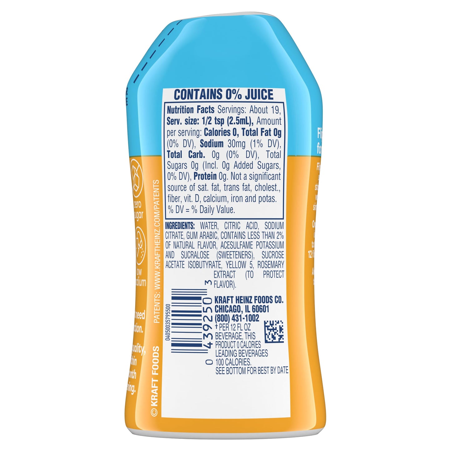 Crystal Light Liquid Lemonade Drink Mix, 1.62 fl oz Bottle (Pack of 2)