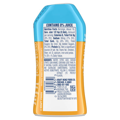 Crystal Light Liquid Lemonade Drink Mix, 1.62 fl oz Bottle (Pack of 2)