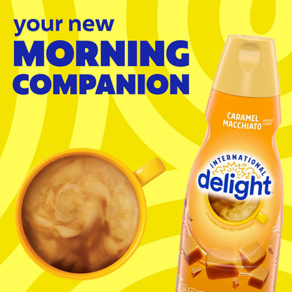 International Delight Coffee Creamer, Caramel Macchiato, Refrigerated Flavored Creamer, 32 FL OZ Bottle
