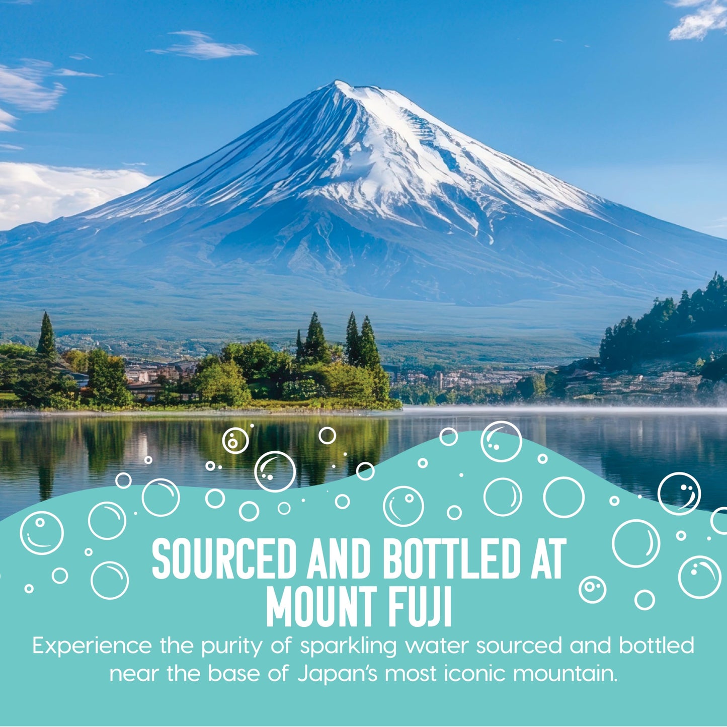 IRIS Sparkling Water Bottles, 16.9 fl oz, 24-Pack, Strong Carbonation from Mount Fuji Spring, Refreshing Japanese Natural Mineral Seltzer Carbonated Soda Water, Product of Japan